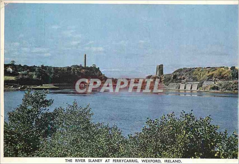 Modern Postcard The River Slaney at Wexford Ireland Ferrycarig