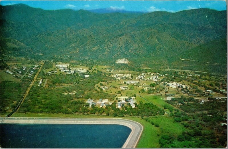 Aerial View of the University, Kingston Jamaica Vintage Postcard D55 