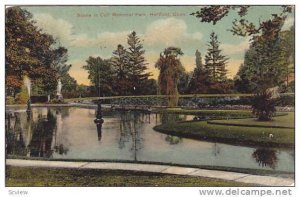 Scene in Colt Memorial Park, Hartford, Connecticut, PU-1908