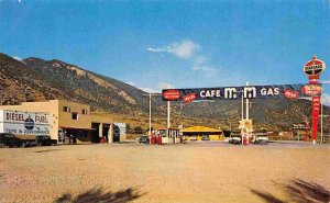 Bud's M&M Service Gas Statio Highway 6 24 Glenwood Springs Colorado 50s postcard