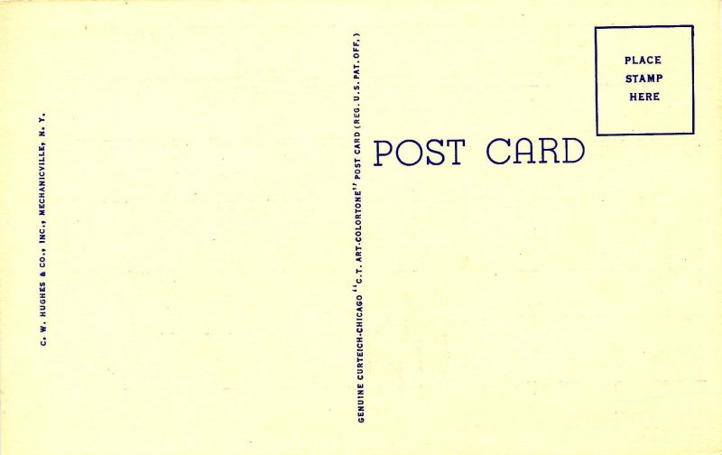 NY - Ausable Chasm. General View? Post Office?