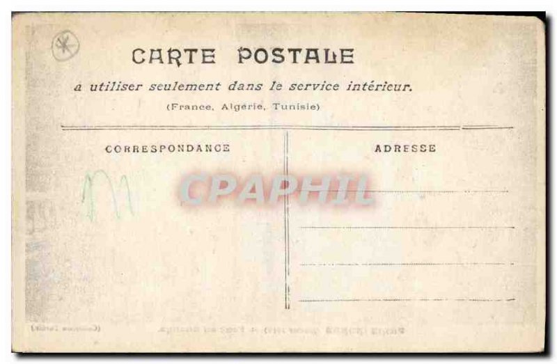 Postcard Old Paris Floods January 1910 Bridge Change