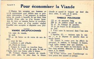 CPA MILITAIRE Pour économiser la Viande (316938)