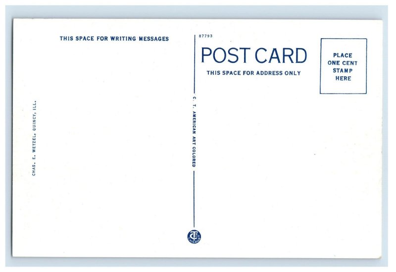 C1915-20 Excursion Steamer Mississippi Quincy Ill. Postcard P173E