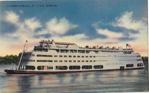 The Admiral Steamer Boat St. Louis Missouri