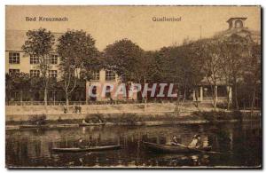 Old Postcard Bad Kreuznach Quellenhof