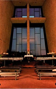 Arizona Sedona Oak Creek Canyon The Chapel Of The Holy Cross Interior