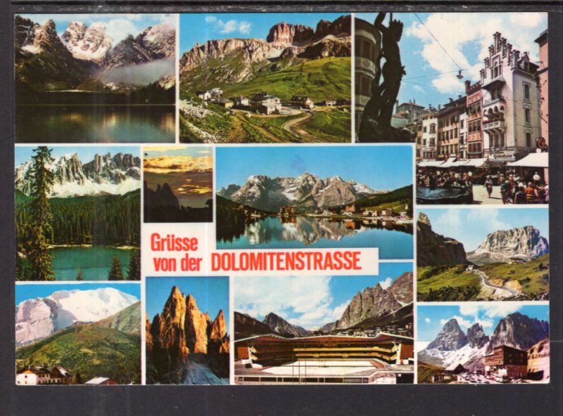 Grusse von Der Dolomitenstrasse,Vienna BIN