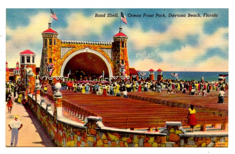 FL - Daytona Beach. Ocean Front Park, Bandshell