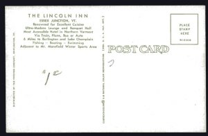 VT ESSEX JUNCTION The Lincoln Inn Burlington and Lake Champlain older cars C