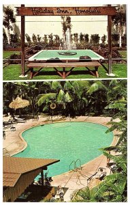Holiday Inn Honolulu Hawaii Airport Hotel on Nimitz Hwy Postcard RARE