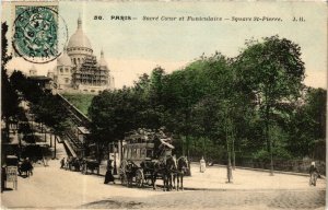 CPA PARIS 18e Sacré Coeur et Funiculaire (479757)