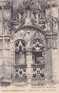 France Pont Audemer Eglise Saint-Ouen Detail de la Tour