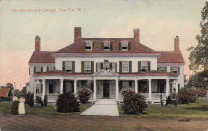 New Jersey Sea Girt The Governor's Cottage 1917