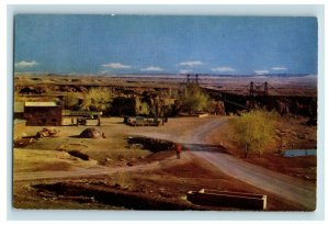 Vintage Cameron Trading Post Arizona Native American Crafts Postcard P14 