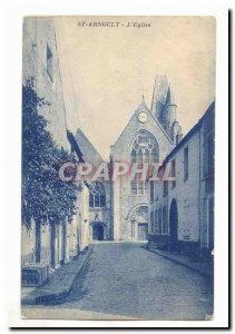 Saint Arnoult Old Postcard L & # 39eglise