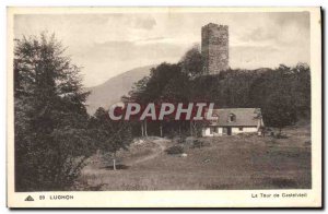 Old Postcard Luchon Chateau Tower Castelvieil