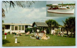 NOKOMIS, Florida FL ~ WISHING WELL Motel - Eric & Myrtle Erickson 1950s Postcard