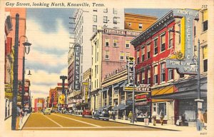 Gay Street Knoxville, Tennessee, USA Gay Related 1951 