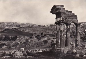 Italy Agrigento Tempio di Dioscuri Photo