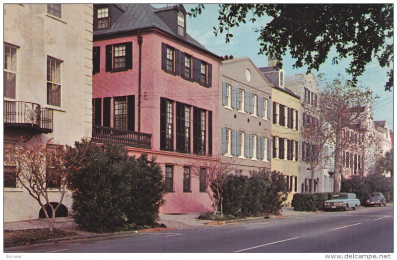 CHARLESTON, South Carolina, 1940-1960´s; Rainbow Row