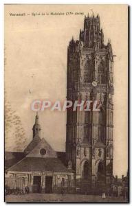 Postcard Old Verneuil Madeleine Church