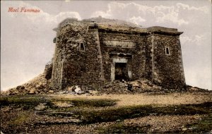 Mold Wales Moel Fammau Jubilee Tower c1900-20s Vintage Postcard