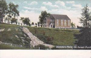 Maine Waldoboro Old German Church