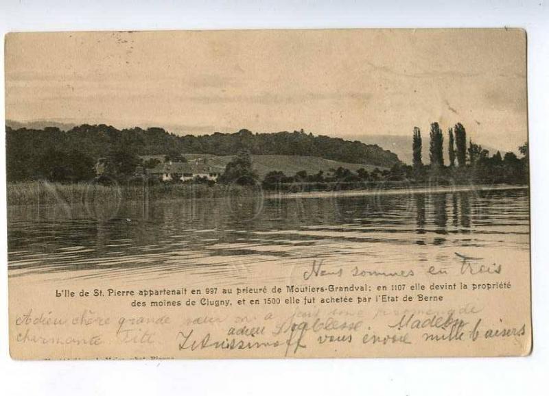 192565 SWITZERLAND St. Pierre Vintage postcard