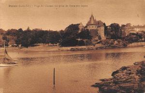 BR42577 Pornic plage du chateau vue prise de l anse aux lapins france