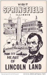 Illinois Springfield See Heart Of Lincoln Land Visit