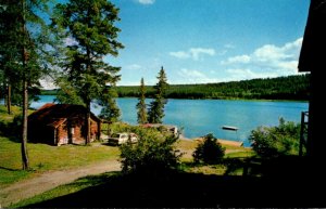 Canada British Columbia Lac La Hache The Northwood Lodge On Timothy Lake