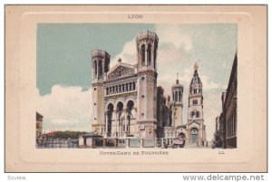 LYON, Rhone, France, 1900-1910's; Notre-Dame De Fourviere