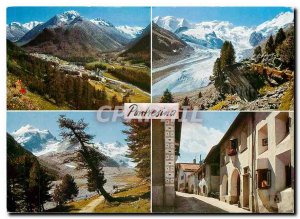 Modern Postcard Pontresina