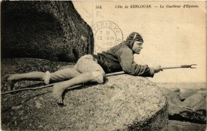 CPA Cote de Kerlouan - Le Guetter d'Epaves (252442)