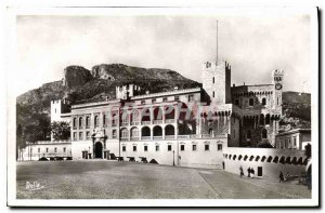 Old Postcard Monaco The Prince's Palace and the Dog Tete