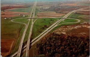 Ohio Interstate 71 Aerial View 1965