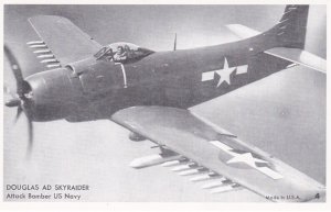 Military U S Navy Attack Bomber Douglas AD Skyraider