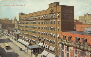 Cleveland Ohio c1910 Postcard Colonial Hotel