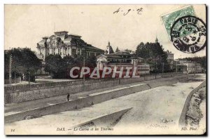 Old Postcard Dax Casino and Spa