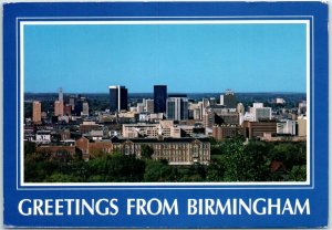 M-23236 Downtown Skyline Greetings From Birmingham Alabama