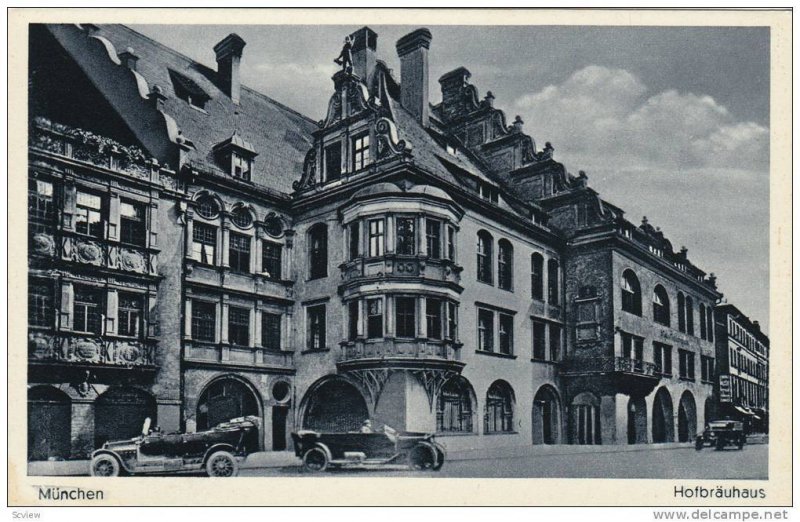 Hofbrauhaus, Munchen (Bavaria), Germany, 1900-1910s
