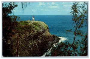 Kauai Hawaii HI Postcard View Of Kilauea Lighthouse c1910's c1950's Vintage
