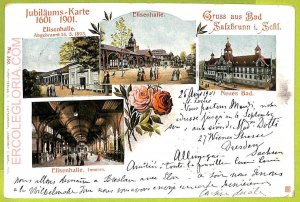 4743 - POLAND - VINTAGE POSTCARD - Bad Salzbrunn-