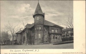 Englewood New Jersey NJ The Lyceum c1905 Postcard