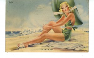 Swimming/Bathing - Glamour Girl around 1942