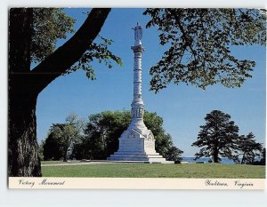 Postcard Monument To Victory And Alliance, Yorktown, Virginia