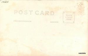 1940s Lock Pickwick Dam Tennessee River RPPC real photo postcard 11570