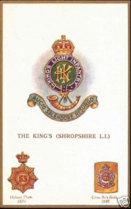 UK Military Badges, King's Shropshire Light Inf. 1910s