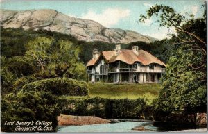 Lord Bantry's Cottage, Glengarriff County Cork Ireland Vintage Postcard B41